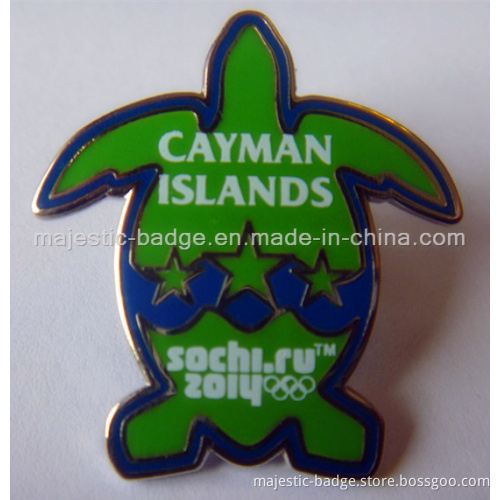 Dye Black Plating Collection Pin